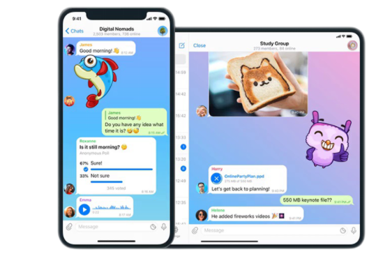 Telegram官方版应用界面展示
